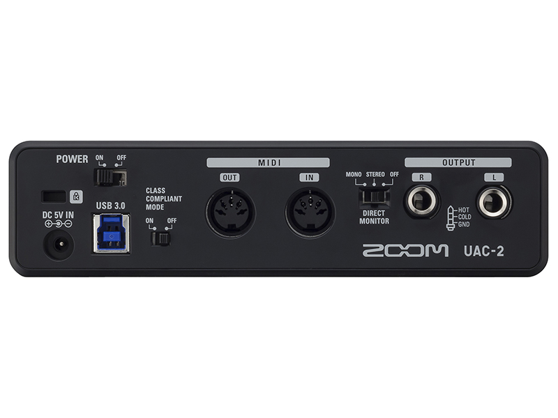 ZOOM USB3.0オーディオインターフェースUAC-2 発表！ – DTMers