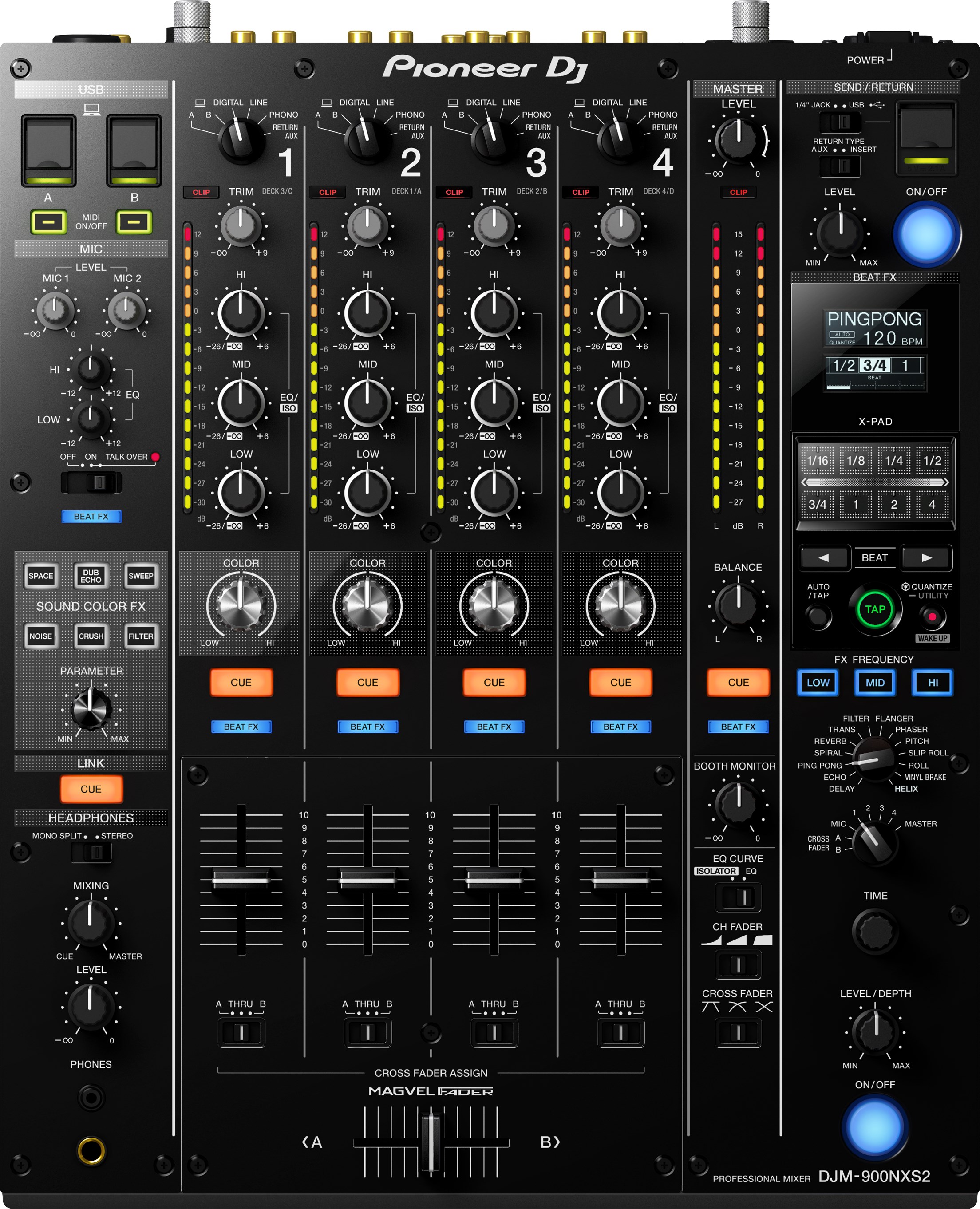 Pioneer DJ、ホーム向け2ch DJミキサー「DJM-450」を発表！ – DTMers