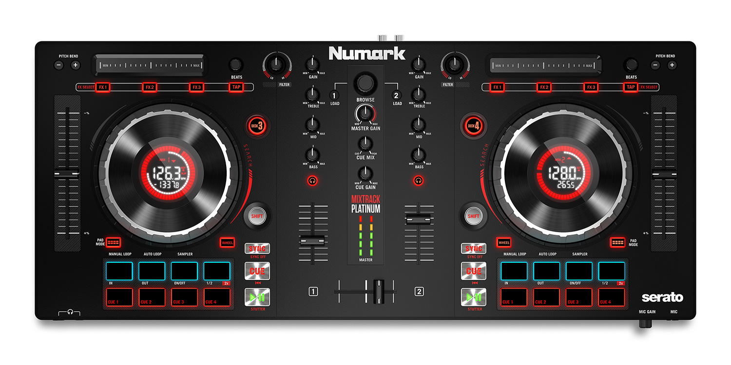numark Mixtrack Platinum DJコントローラー 4デッキ宜しくお願い致します