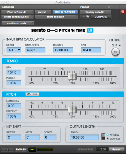 Serato社のタイムストレッチ ピッチシフト プラグイン Pitch N Time が国内流通開始へ Dtmers 音楽制作者のためのwebマガジン By イシバシ楽器