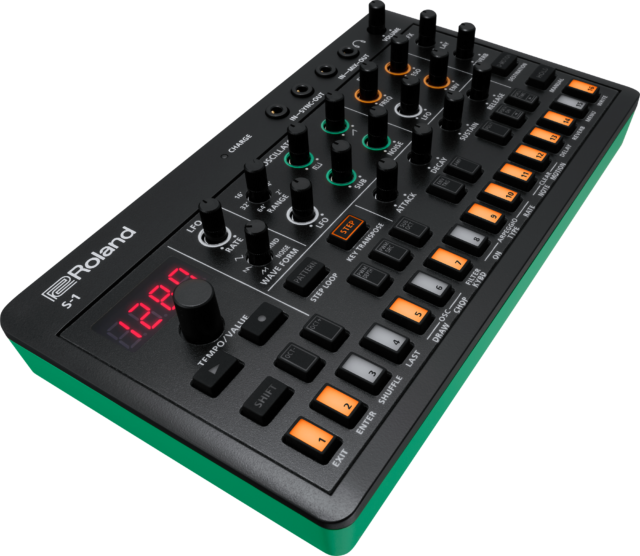 SH-101にインスパイア｜Roland、AIRA Compact「S-1 TWEAK SYNTHESIZER